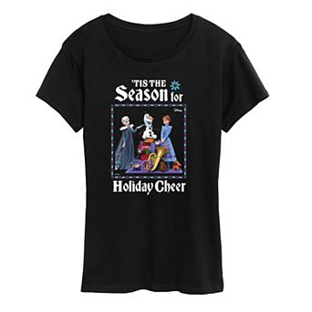 Disney's Frozen 2 Women's Holiday Cheer Graphic Tee