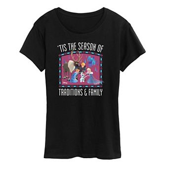 Disney's Frozen 2 Women's 'Tis The Season Graphic Tee