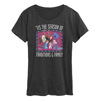 Disney's Frozen 2 Women's 'Tis The Season Graphic Tee