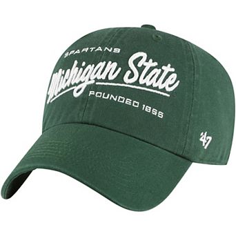 Women's '47 Green Michigan State Spartans Sidney Clean Up Adjustable Hat