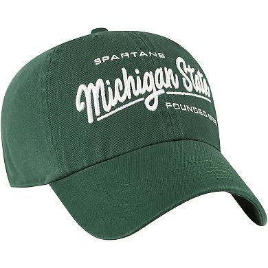 Women's '47 Green Michigan State Spartans Sidney Clean Up Adjustable Hat