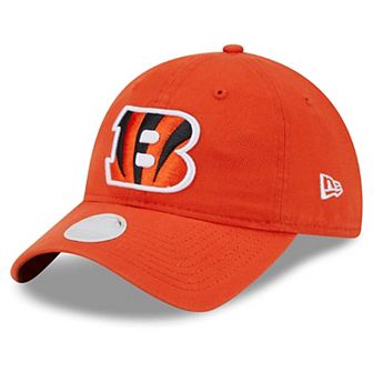 Women's New Era Orange Cincinnati Bengals Main Core Classic 2.0 9TWENTY Adjustable Hat