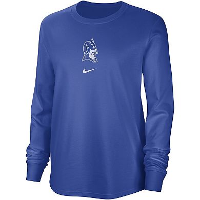 Women's Nike Royal Duke Blue Devils Vintage Long Sleeve T-Shirt