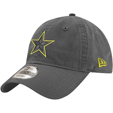 Men's New Era Graphite Dallas Cowboys Volt 9TWENTY Adjustable Hat