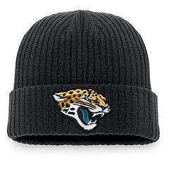 Men's New Era Black Jacksonville Jaguars 2023 Salute To Service Cuffed Knit  Hat