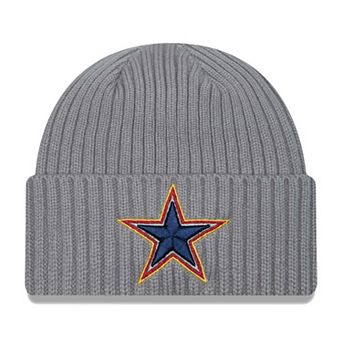 Men's New Era Gray Dallas Cowboys Color Pack Multi Cuffed Knit Hat