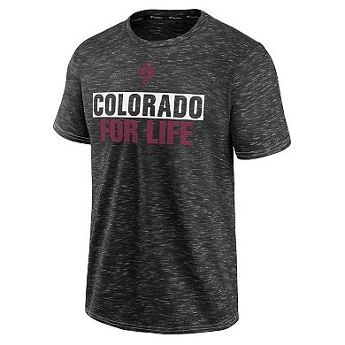 Men's Fanatics Branded Charcoal Colorado Rapids T-Shirt
