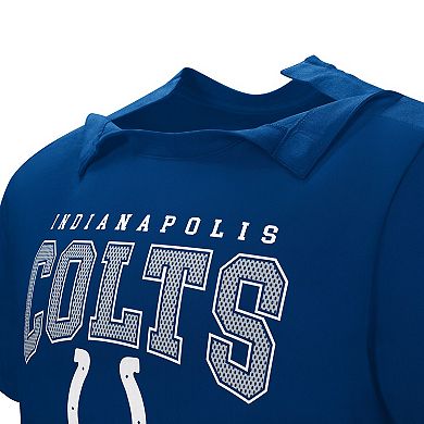 Men's Royal Indianapolis Colts Home Team Adaptive T-Shirt