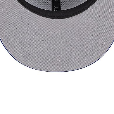 Men's New Era Gray Philadelphia 76ers Chenille Band 9FIFTY Snapback Hat