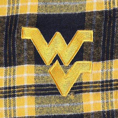 Men's Profile Navy West Virginia Mountaineers Big & Tall 2-Pack T-Shirt & Flannel Pants Set