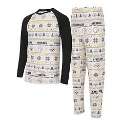 Pittsburgh Steelers NFL Men's Allover Print Knit Lounge Sleep