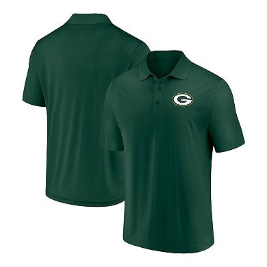 Men's Fanatics Branded Green Green Bay Packers Component Polo