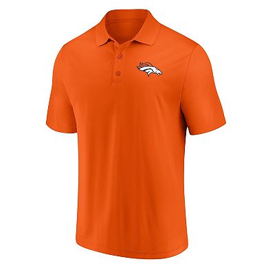 Men's Fanatics Branded Orange Denver Broncos Component Polo