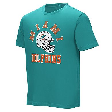 Men's Aqua Miami Dolphins Field Goal Assisted T-Shirt