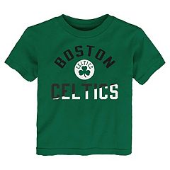 Outerstuff Youth Kelly Green/Black Boston Celtics Strong Side Pullover  Sweatshirt