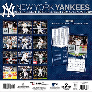 New York Yankees 2024 12'' x 12'' Team Wall Calendar