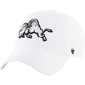 Men's '47 White Colorado Buffaloes Vintage Clean Up Adjustable Hat