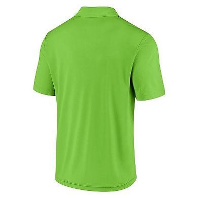 Men's Fanatics Branded Neon Green Seattle Seahawks Component Polo