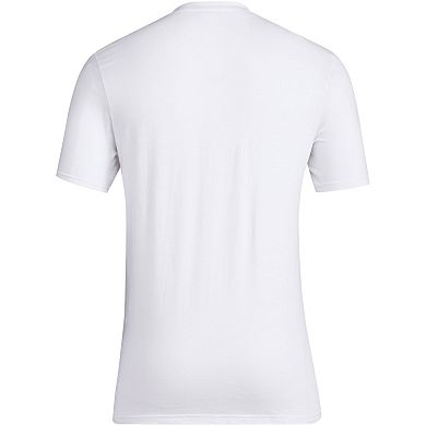 Men's adidas White Kansas Jayhawks Late Night in the Phog T-Shirt