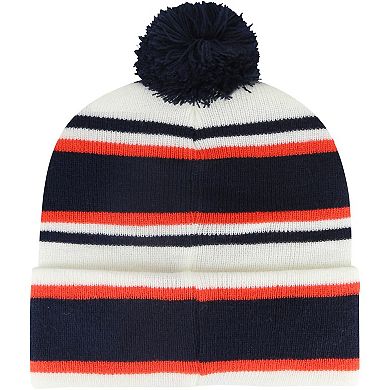 Youth '47 White Auburn Tigers Stripling Cuffed Knit Hat with Pom