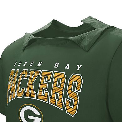 Men's Green Green Bay Packers Home Team Adaptive T-Shirt