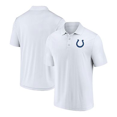 Men's Fanatics Branded White Indianapolis Colts Component Polo
