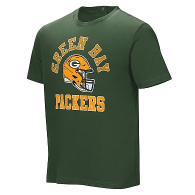 Men's Green Green Bay Packers Field Goal Assisted T-Shirt