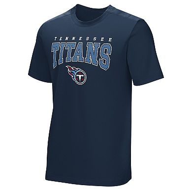 Men's Navy Tennessee Titans Home Team Adaptive T-Shirt