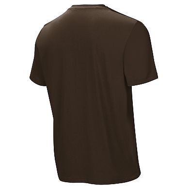 Men's Brown Cleveland Browns Home Team Adaptive T-Shirt