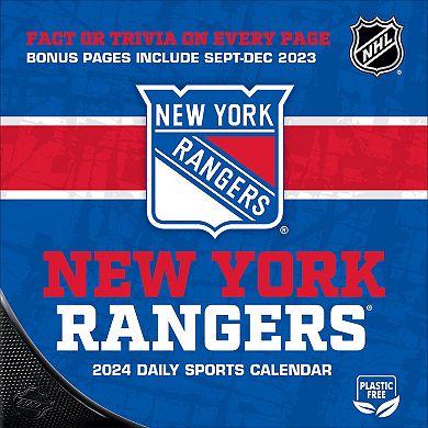 New York Rangers 2024 Box Calendar