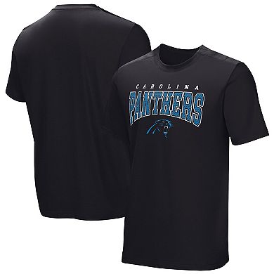 Men's Black Carolina Panthers Home Team Adaptive T-Shirt