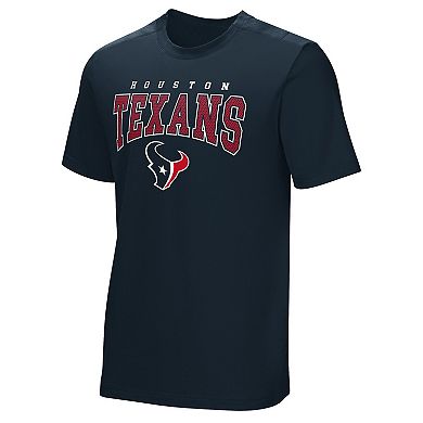 Men's Navy Houston Texans Home Team Adaptive T-Shirt