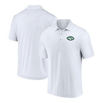 Men's Fanatics Branded White New York Jets Component Polo