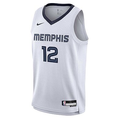 Youth Nike Ja Morant White Memphis Grizzlies Swingman Jersey - Association Edition