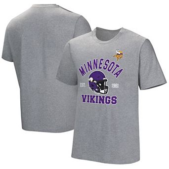Men's Gray Minnesota Vikings Tackle Adaptive T-Shirt