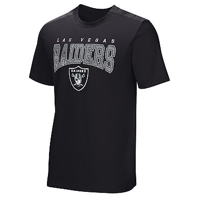 Men's Black Las Vegas Raiders Home Team Adaptive T-Shirt