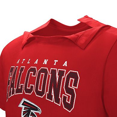 Men's Red Atlanta Falcons Home Team Adaptive T-Shirt