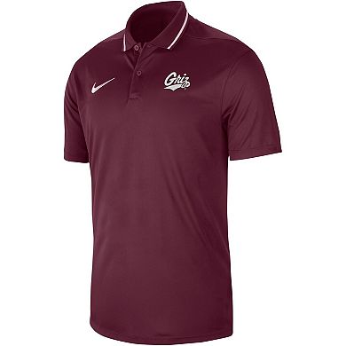 Men's Nike Maroon Montana Grizzlies 2023 Sideline Coaches Performance Polo