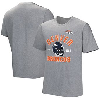Men's Gray Denver Broncos Tackle Adaptive T-Shirt