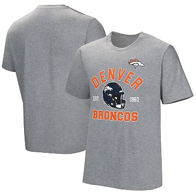 Men's Gray Denver Broncos Tackle Adaptive T-Shirt