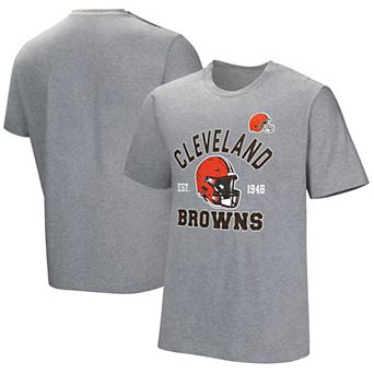 Men's Gray Cleveland Browns Tackle Adaptive T-Shirt