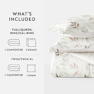 Lightweight Reversible Patterned Comforter Set - Urban Loft