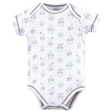 Touched by Nature Organic Cotton Bodysuits 5pk, Cactus