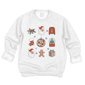 Christmas Collage Bella Canvas Sweatshirt