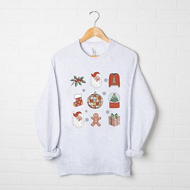 Christmas Collage Bella Canvas Sweatshirt