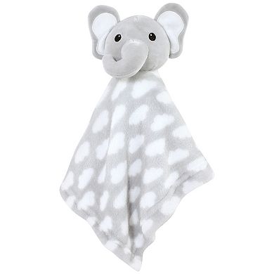 Hudson Baby Unisex Baby Flannel Plush Sleep and Play and Security Toy, Elephant Cloud