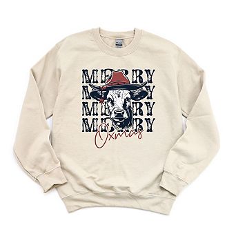 Merry Oxmas Sweatshirt