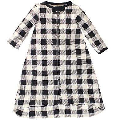 Touched by Nature Baby Organic Cotton Long-Sleeve Wearable Sleeping Bag, Sack, Blanket, Winter Woodland