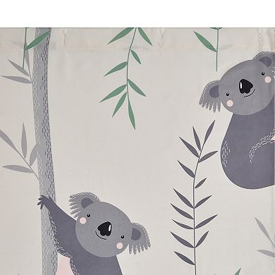 Olivia & Finn Koala Tan Shower Curtain Bath Set