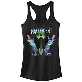 Disney Villains Sleeping Beauty Maleficent Rock Poster Juniors' Racerback Tank Top